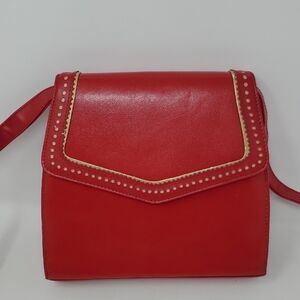 Stefani Red Crossbody Bag